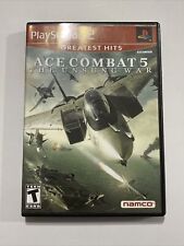 Ace Combat 5: The Unsung War (Sony PlayStation 2, 2004) No Manual