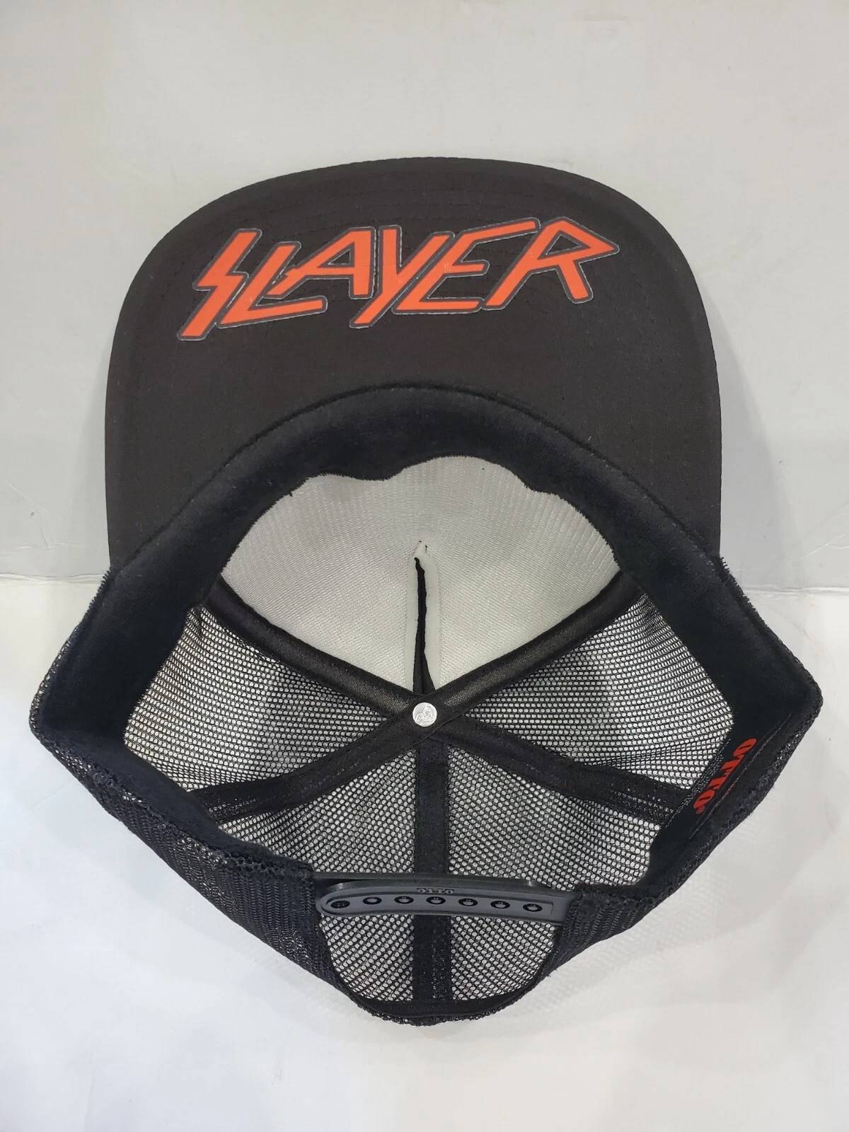 Metal Head Black Death Gothic Thrash Skelleto DivineIntervention Trucker Adjust