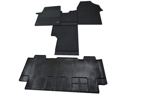 Anro Tapis de sol à picots en caoutchouc TPE de 3 mm d'épaisseur Rouge 80 x 100