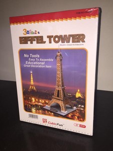 cubicfun 3d puzzle eiffel tower