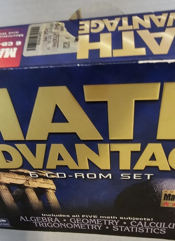 Encore Software Math Advantage 6 CD Rom Set Brand New - Image 4 of 4