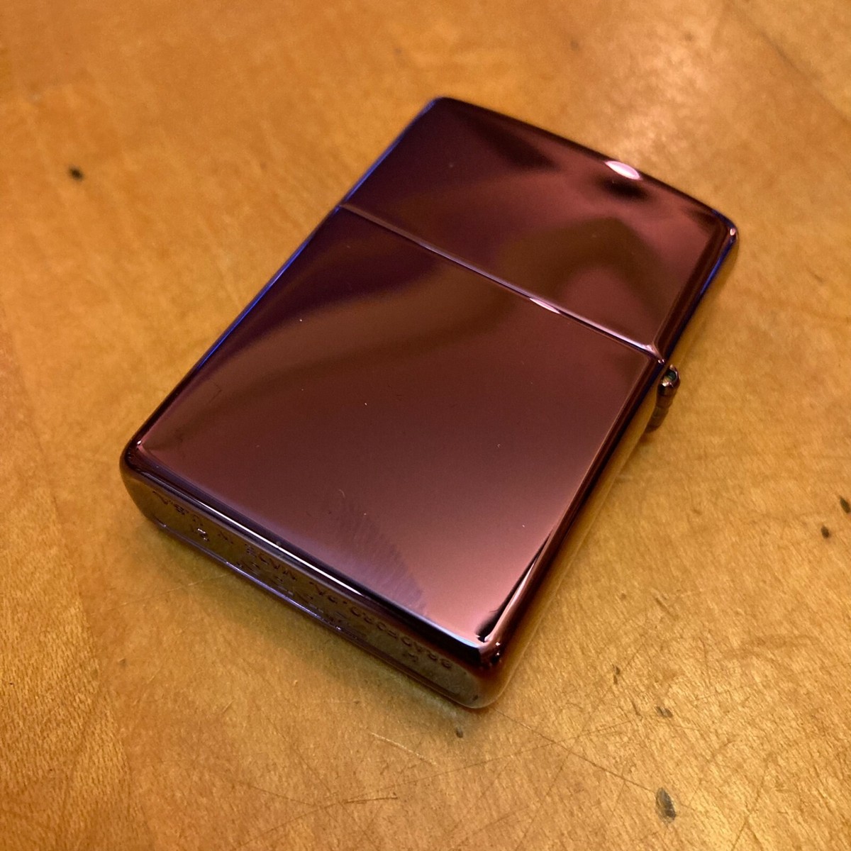 Genuine Zippo Purple Abyss windproof Lighter CASE ONLY No Insert Genuine Zippo Purple Abyss windproof Lighter CASE ONLY No Insert