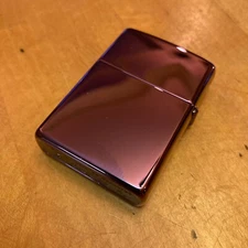 Genuine Zippo Purple Abyss windproof Lighter CASE ONLY No Insert/Box