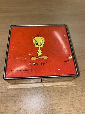 Vintage Tweety Bird Square Piggy Bank | eBay