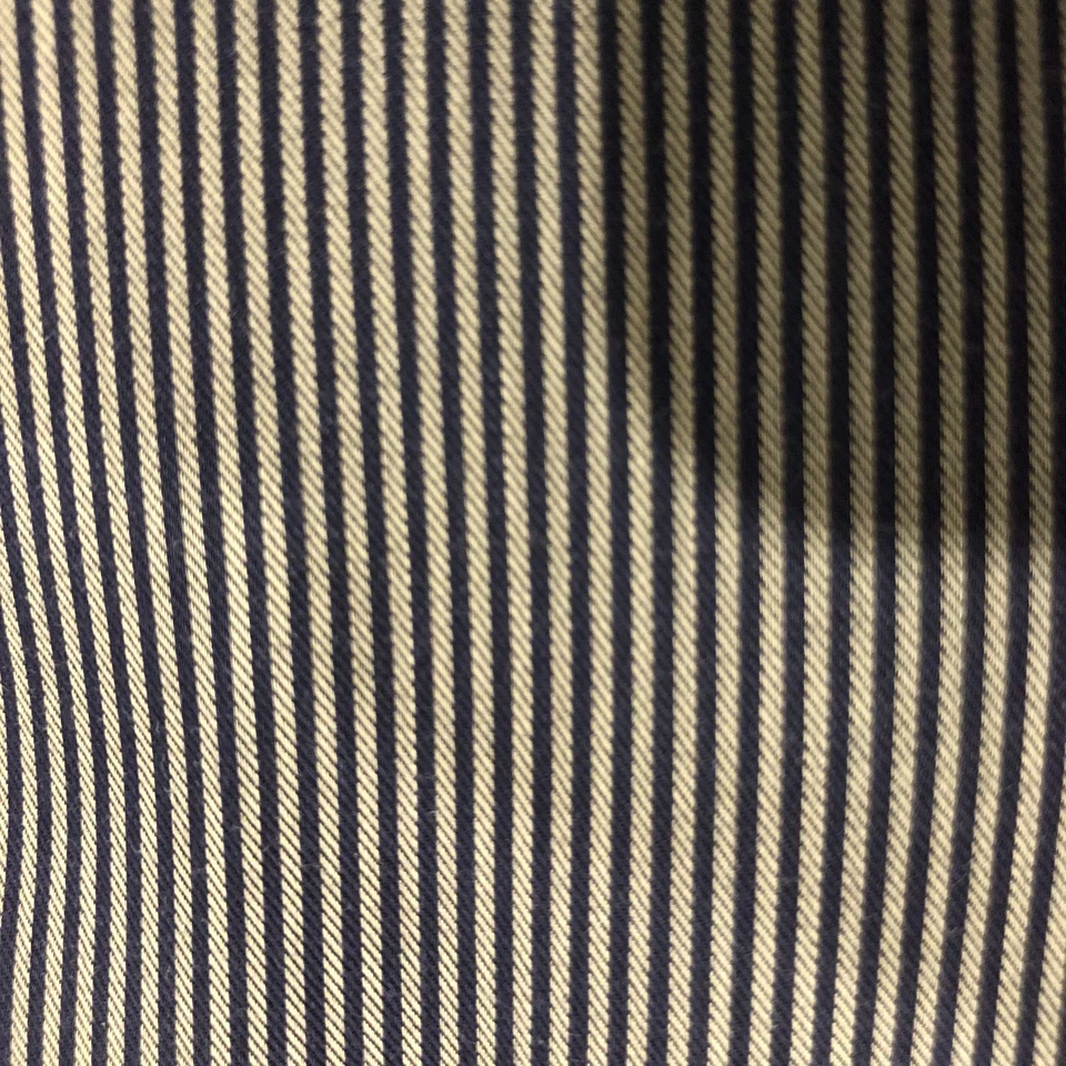 Lote de 2 camisas a rayas Armani Collezioni para hombre talla grande abotonadas LS hechas en Italia Foto 4 de 4