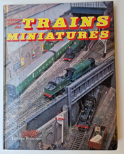 Livre Trains miniatures en modèle réduits  jouet ancien tôle JEP LR CR Meccano