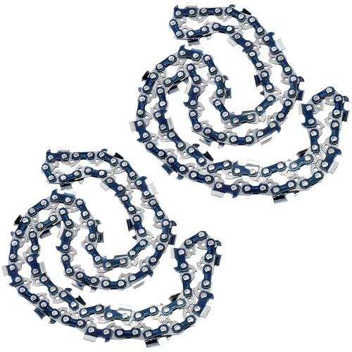 2PCS 14" inch Chainsaw Chain Blade 3/8"LP .050" 52 DL Full-Chisel Chain 52DL