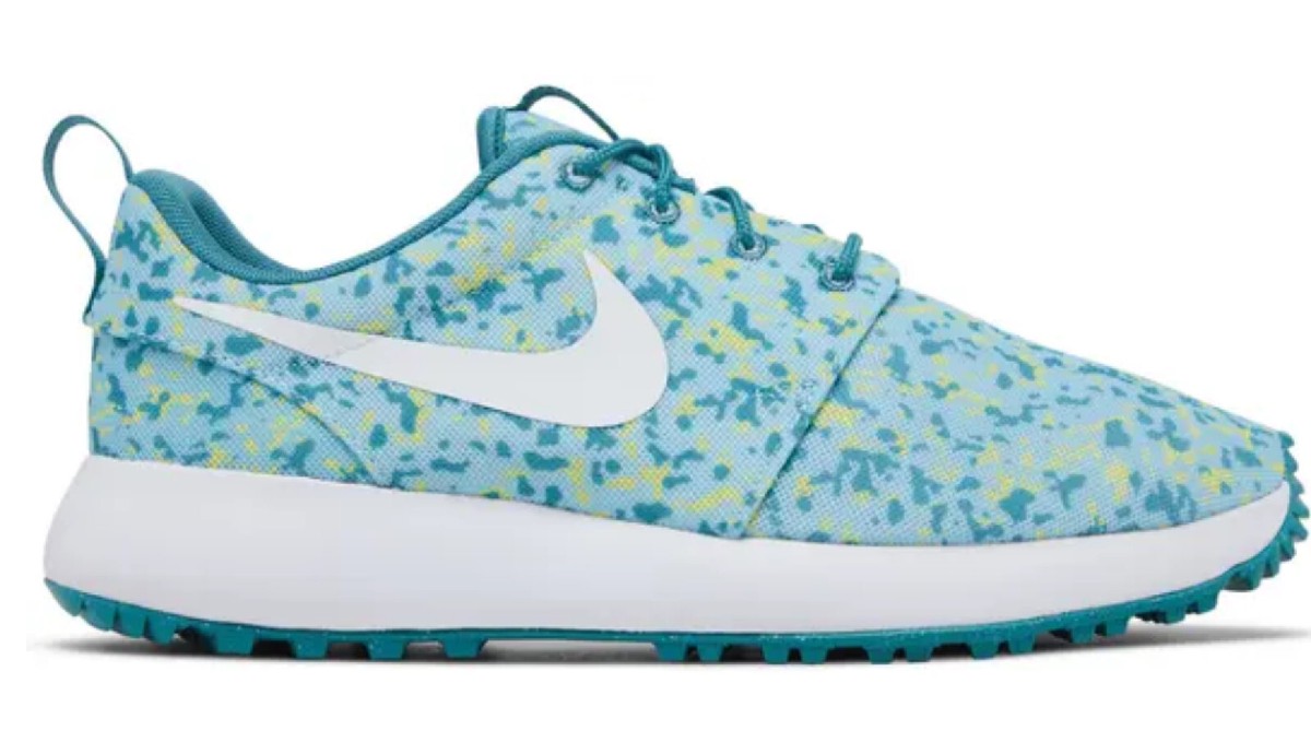 Nike Roshe G Ocean Bliss Spikeless Golf Cleats FD2599-400 Men Size