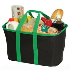 BORSA PORTA SPESA RIUTILIZZABILE PIEGHEVOLE PORTATILE SHOPPING BAG DA CARRELLO