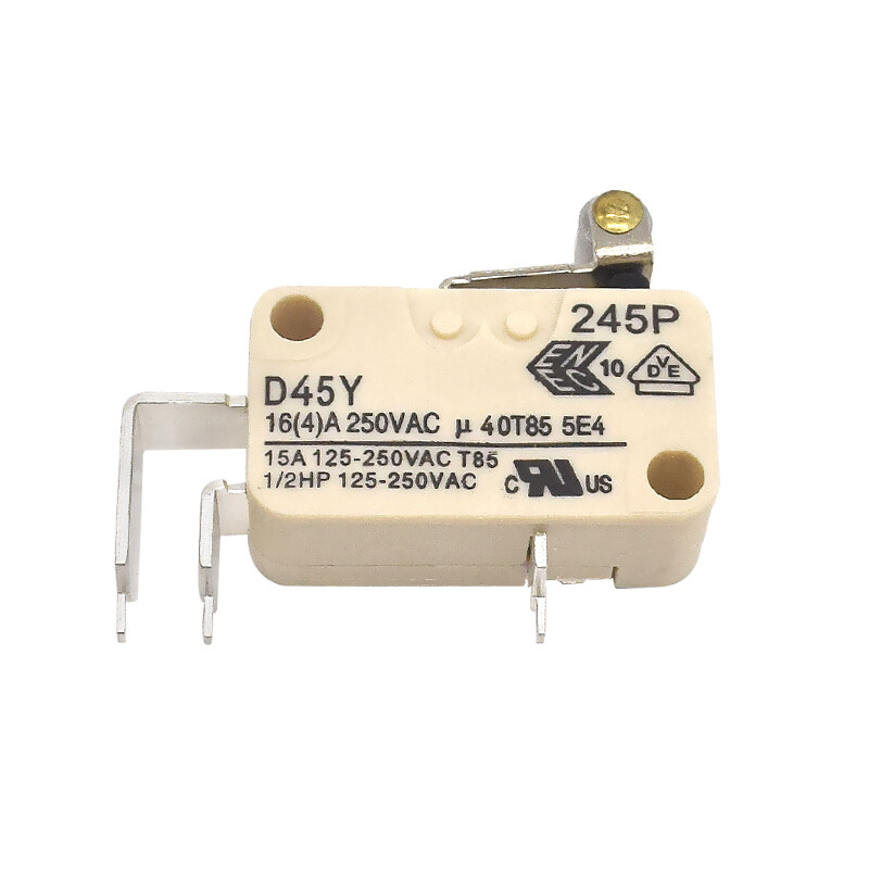 2 Micro-switches CHERRY D48X 60mm Levier Long - 3 Broches, 21A 250VAC - Stock US