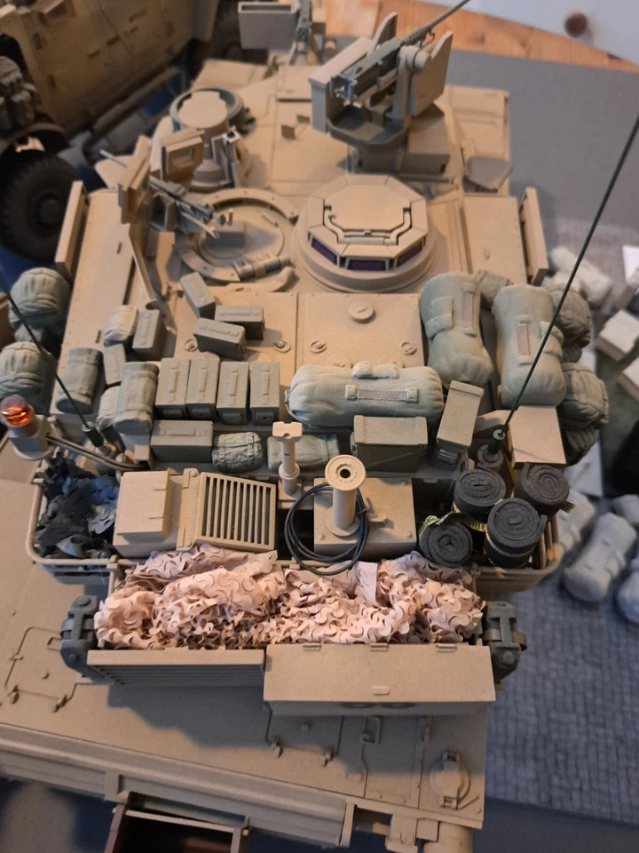 1/16 Abrams tank accessories / stowage for Heng Long / Tamiya / Trumpeter - Image 3 of 4