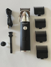 Black Professional Hair Clipper Trimmer For Men Hair Beard Body Cordless NEW
