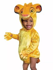 Disney Boys Girls Lion King Baby Simba Halloween Costume 12 - 18 M NEW