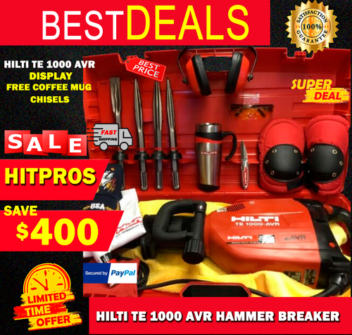 HILTI TE 1000 AVR HAMMER BREAKER 