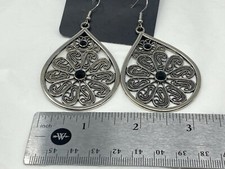 Paparazzi Hook Black Fashion Earrings for sale