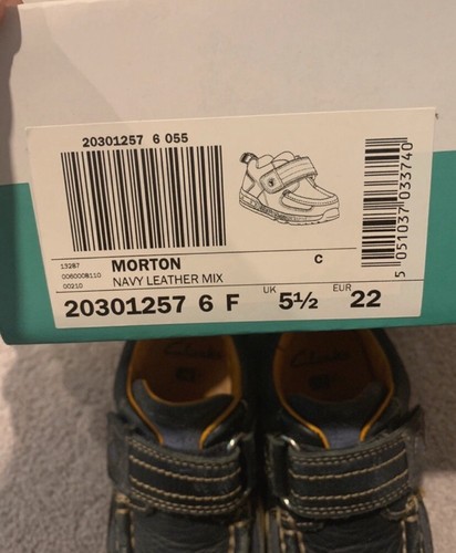 clarks boys first shoes. Uk baby 5 1/2 - Picture 6 of 6