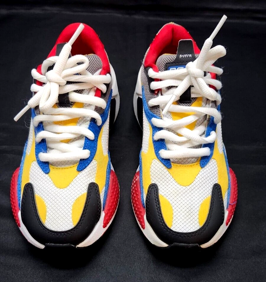 ZAPATOS DEPORTIVOS PUMA RS-X3 #372357-04 JOUTH PUZZLE JR 372357-04 Talla 5C Foto 2 de 4