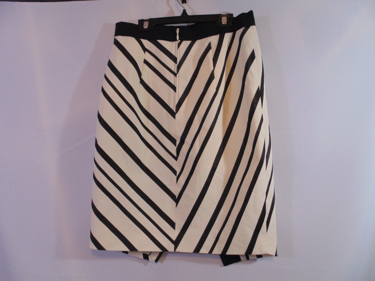 ★E.B.M★ H-line mini skirt EMO5DSK010 H&M Mini Skirt Asymmetrical Linem Blend Business Casual Size