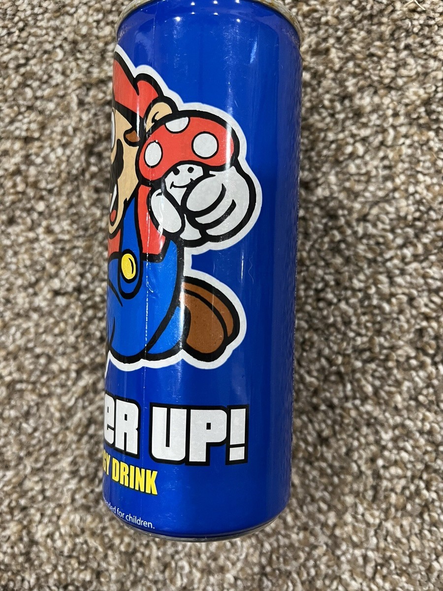 Super Mario Power Up Energy Drink Nintendo Unopened See Pics
