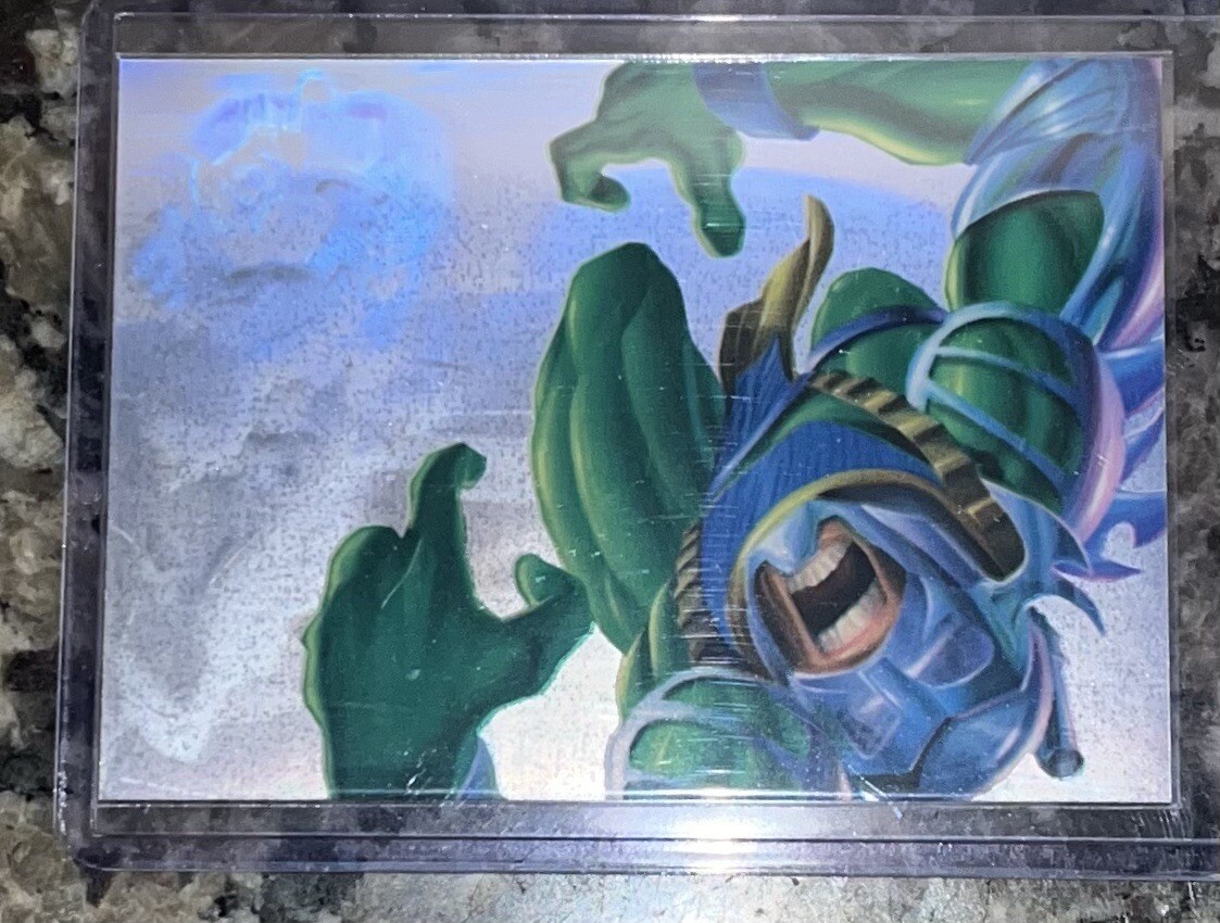 1995 Flair Marvel Annual - HoloBlast Card Hologram - 7 of 12