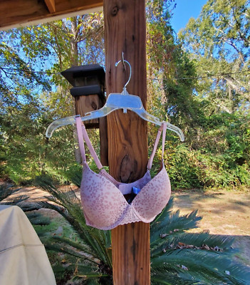 Adore Me Underwire Padded Lavander Push Up Bra Size 36DD #142341