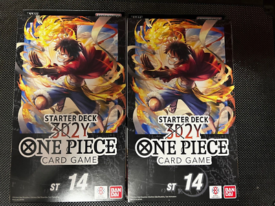 one piece tcg starter deck 14 One Piece Card Game ST-14 Starter Deck English – CrispyCards main image 0
