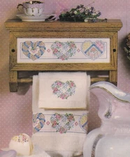 COUNTRY HEARTS BORDER Cross-Stitch (Single Pattern From Magazine)