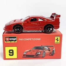 Bburago 1:64 FERRARI F40 Model Alloy Diecast Model Car