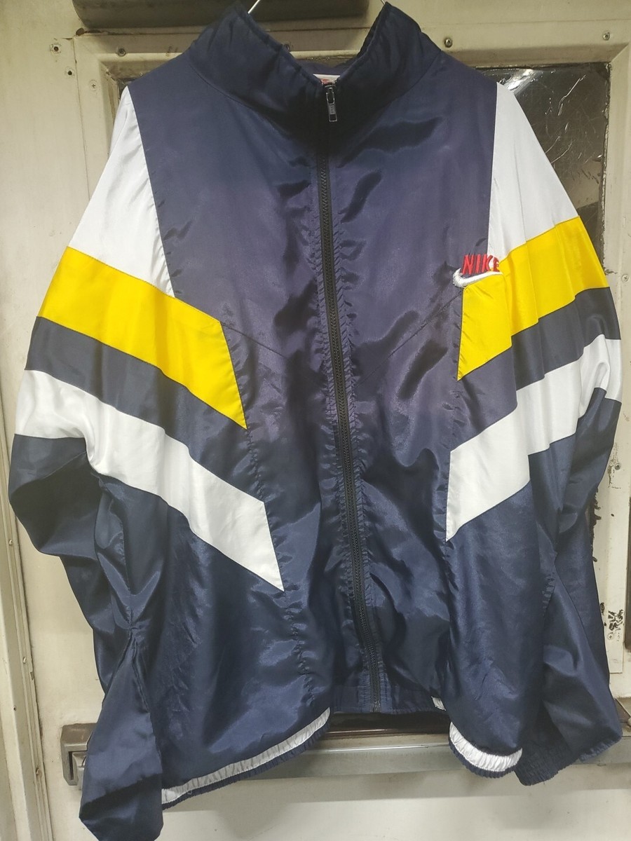 RARE Vintage 90s Nike Windbreaker Jacket MADE IN USA TAG (87-94