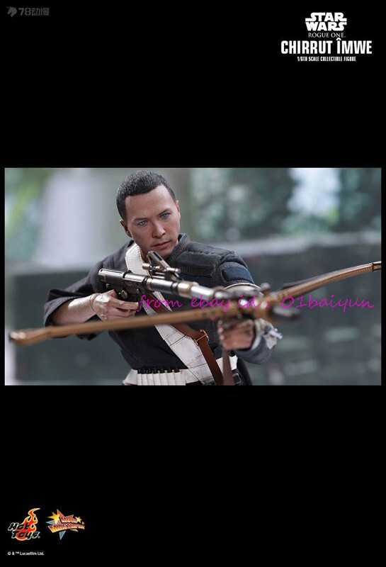 Hot Toys Mms402 1/6 Star Wars Rogue One Chirrut Imwe Donnie Hot Toys Mms402 1/6 Star Wars Rogue One Chirrut Imwe Donnie