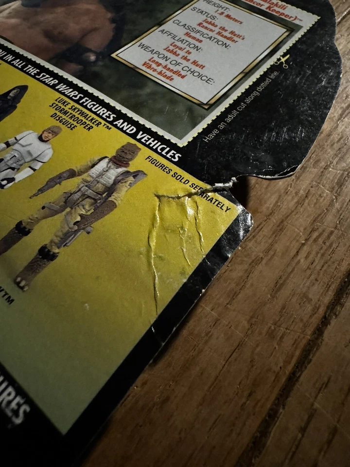 Figura de acción 1997 Star Wars El poder de la fuerza Malakili ligeramente dañada Foto 4 de 4