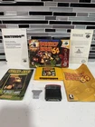 Donkey Kong 64 Complete In Box CIB N64 Tested OEM Yellow Cart + Expansion Pak