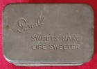 Pascall Sweets Make Life Sweeter Vintage Empty Tin
