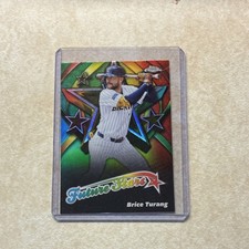 Topps 2025 Brice Turang Milwaukee Brewers Future Stars Chrome Insert FS-17