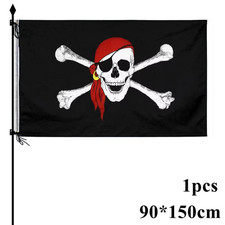 90 150Cm Pirate Banner Pirate Theme Birthday Party Decorations Pirate Ship Skull