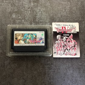 DRAGON QUEST IV 4 Famicom Nintendo 1934 FC USED