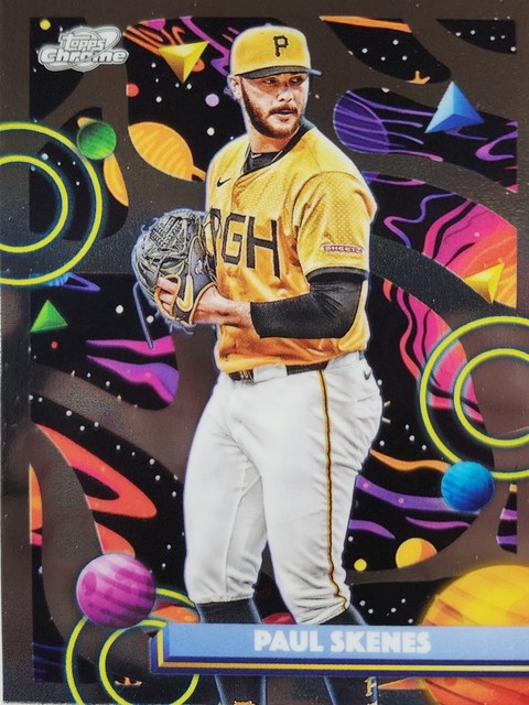 2025 Topps Cosmic Chrome - Paul Skenes #100 Beautiful Card!