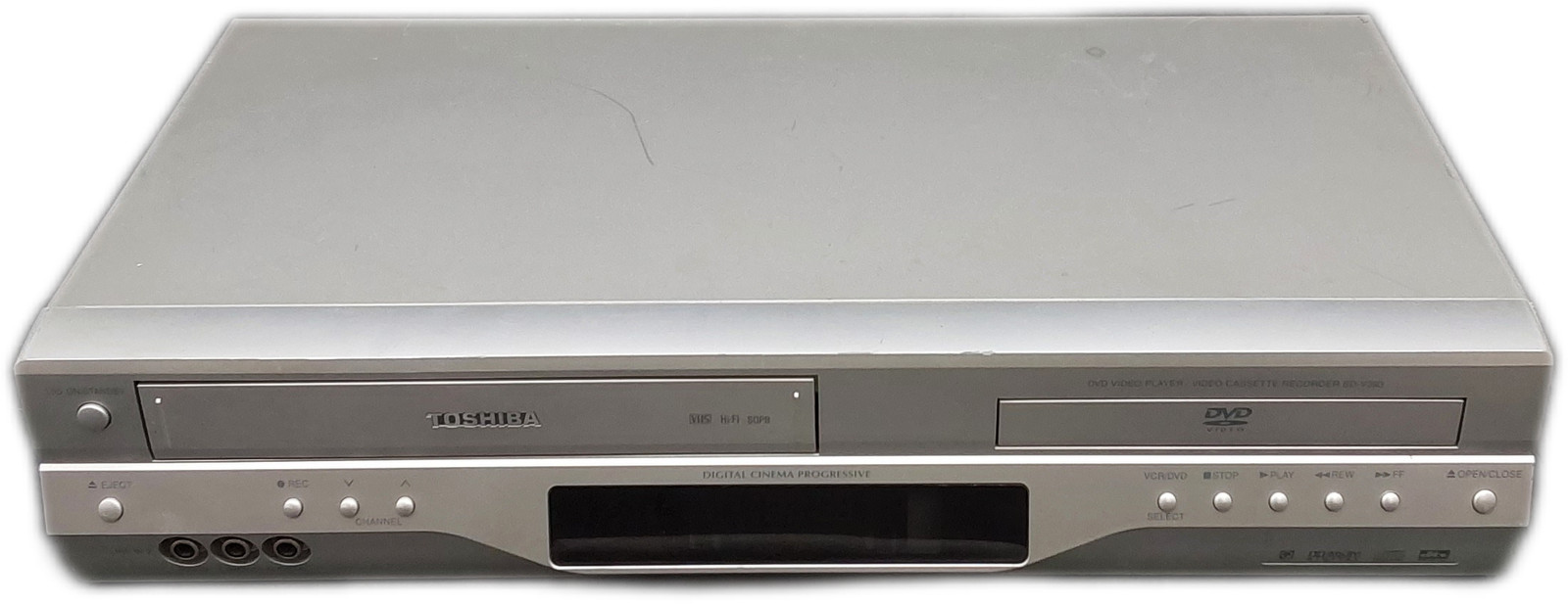 SD-V393 DVD VCR Combo Player USB Region 1 480p 16:9 Black