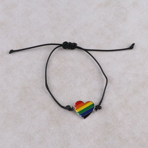 6Pcs Colorful Couple Prided Bracelet Friendship Braided Rope Pride Month - Picture 8 of 12