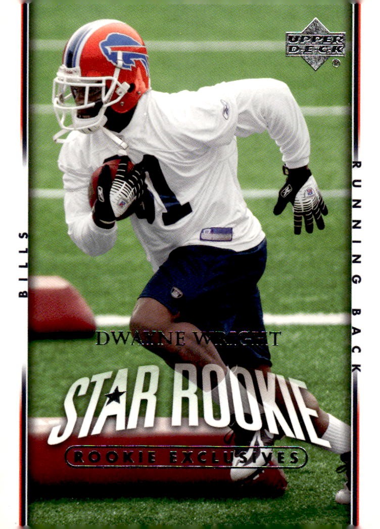 2007 Upper Deck #213 Dwayne Wright Rookie Exclusives Star Rookies