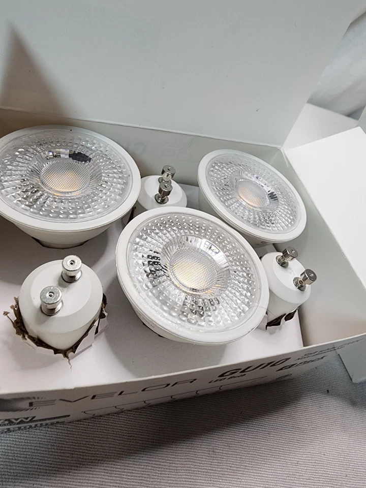 EVELOR GU10 LED 6-PK Light Bulb 40Watt Equivalent Soft White 2700K Non-Dimmable - Image 4 of 4