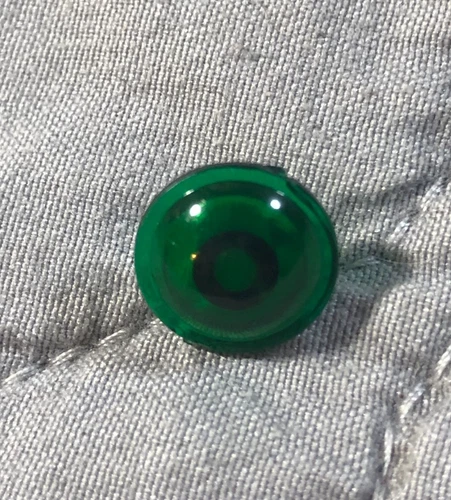 Vintage Power Rangers Thunderzord Assault Team Helmet Green ORB Part Accessory