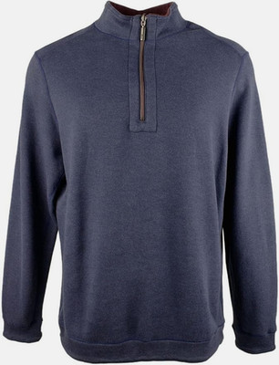Tommy Bahama 2XLT Men Flipshore Half Zip Sweatshirt Reversible Coastline Sweater