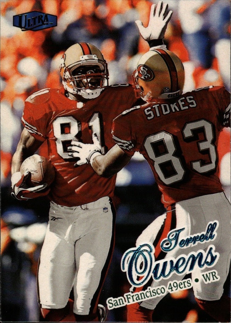 1998 Fleer Ultra - Terrell Owens #145 - 49ers