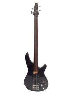 Dean 4 String Fretless Electric Bass Guitar Trans Blue Collectable Preloved