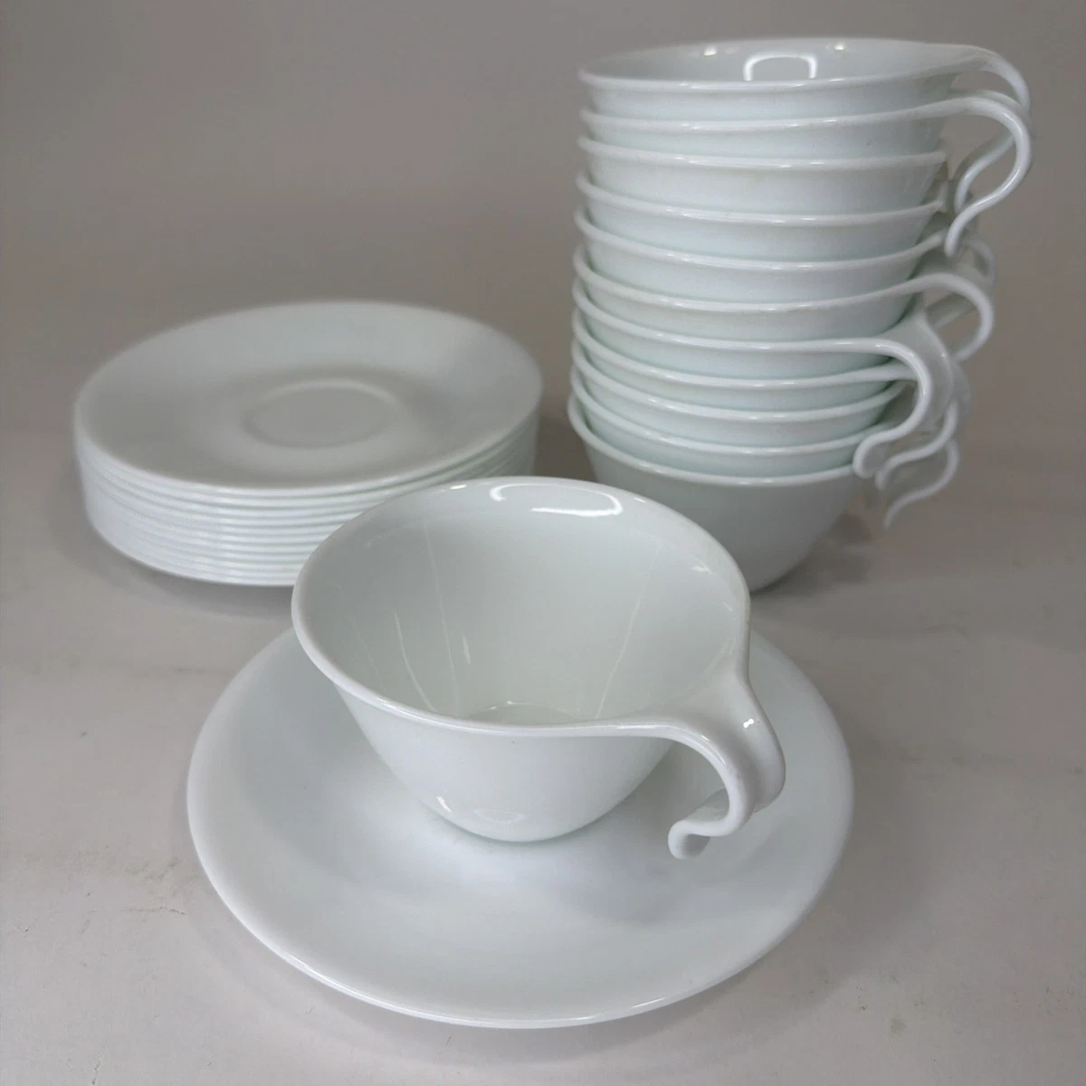 USED Corelle×peak 取っ手付きカップ　9個set USED Corelle×peak 取っ手付きカップ 9個set USED Corelle×peak 取っ手