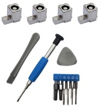 Joy-Con L/R Lock Buckle Set Replacement Metal Latch with Open Tool for Swit