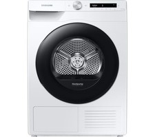 SAMSUNG Tumble Dryer Series 5+ OptimalDry Heat Pump 9kg White DV90T5240AW/S1