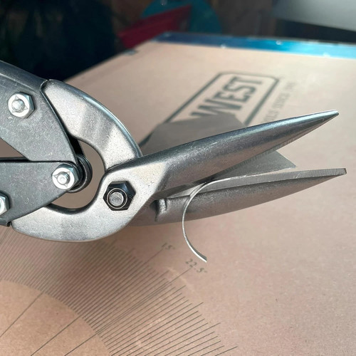 MIDWEST Power Cutters Long Cut Snip - Straight Cut Offset Tin Cutting Shears ... - Picture 6 of 7