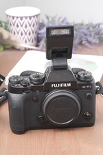 Fujifilm X-T1 16.3MP Mirrorless Camera - Black Body Only With Flash